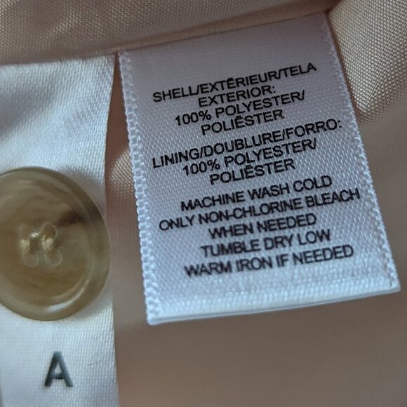 Vintage LOFT Open-Front Clean Cream Blazer | 6 - Picture 5 of 6